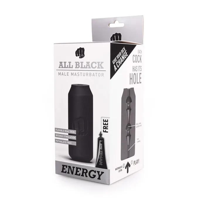 All Black - Masturbator Energy | All Black Male Sex Toys