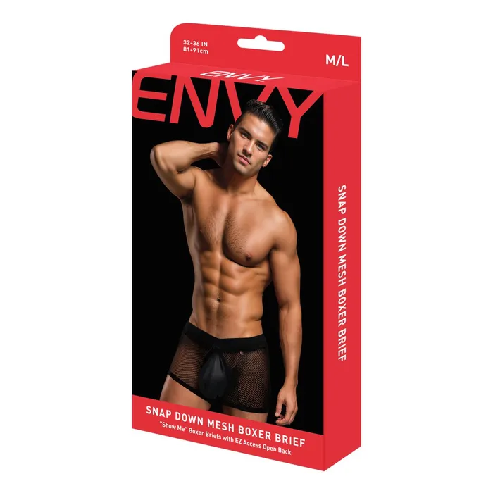Boxer da Uomo Envy Nero M/L | Envy Vibrators