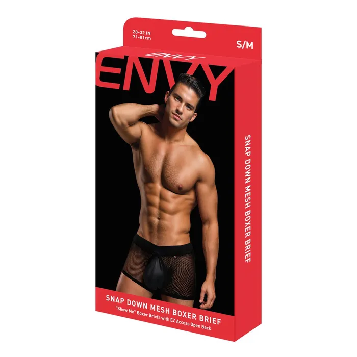 Boxer da Uomo Envy Nero M/L | Envy Vibrators