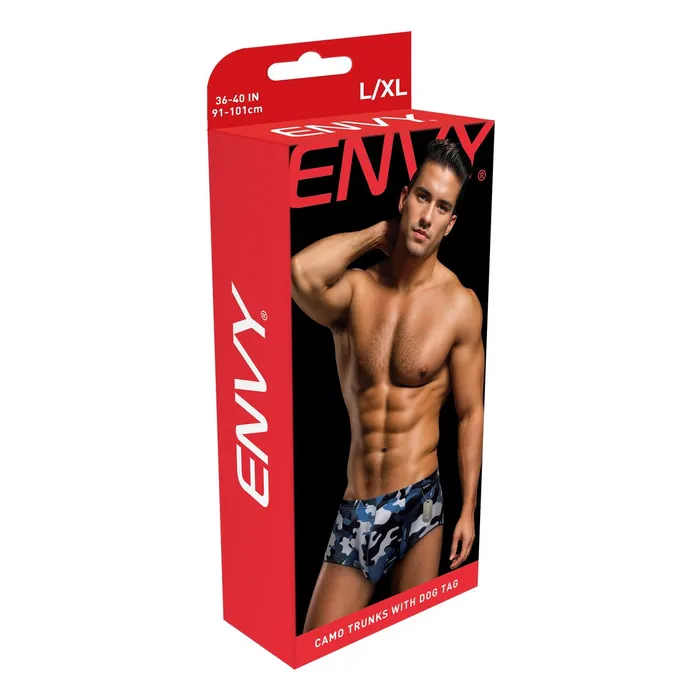 Envy Male Sex Toys | Slip classici Envy Azzurro L/XL