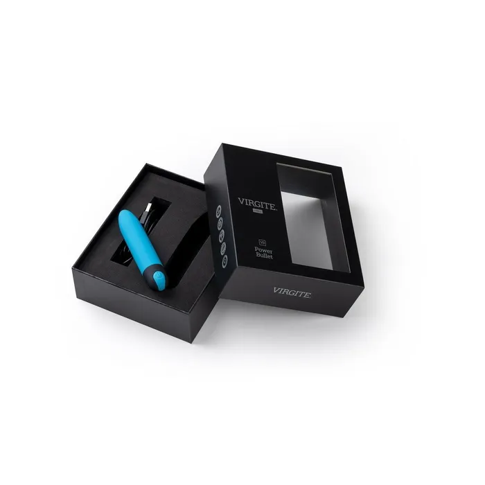 Female Sex Toys | Virgite Vibratore Mini Virgite Azzurro