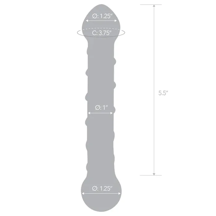 Glas 6.5 Inch Spiral dildo | Dildos
