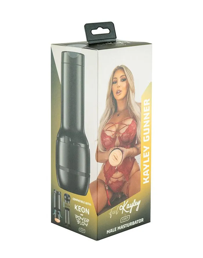 Kiiroo - Masturbator - Pornstar Masturbator - Feelstar Stroker Kayley Gunner | Kiiroo Male Sex Toys