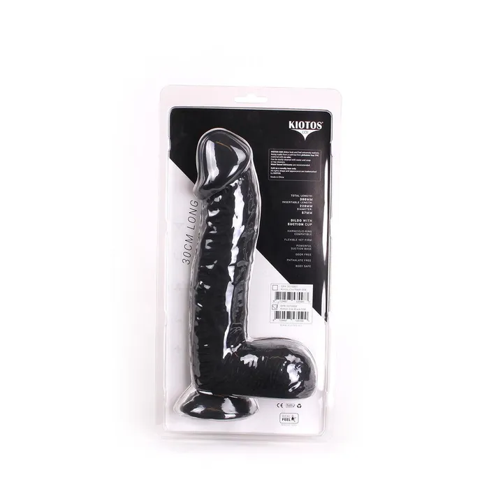 Kiotos COX Dildos | Kiotos Cox - Dildo 30 x 5,5 cm - Zwart