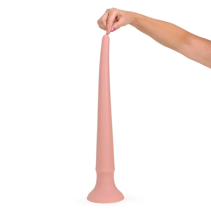 Kiotos Cox - XXL dildo Van 50 cm lang Met Diameter Van 23 mm > 56 mm - Lichte Huidskleur | Kiotos COX Dildos