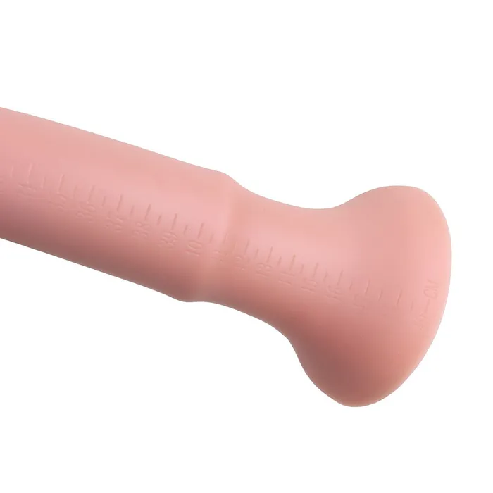 Kiotos Cox - XXL dildo Van 50 cm lang Met Diameter Van 23 mm > 56 mm - Lichte Huidskleur | Kiotos COX Dildos