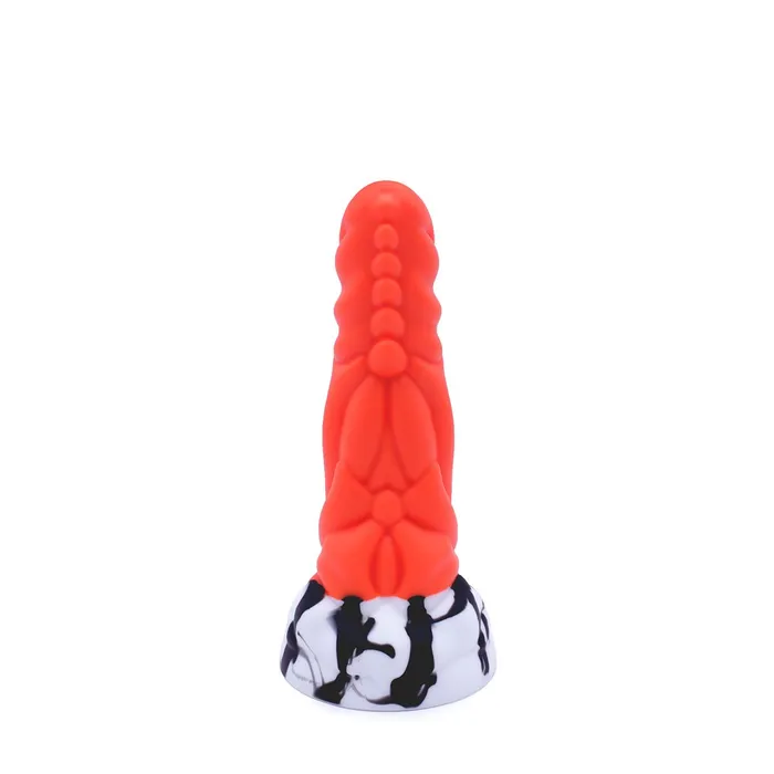 Kiotos Monstar - Dildo Beast No. 51 - Oranje/Wit/Zwart | Kiotos Monstar Dildos
