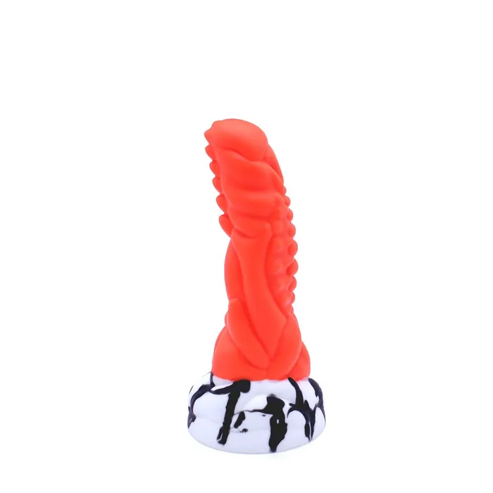 Kiotos Monstar - Dildo Beast No. 51 - Oranje/Wit/Zwart | Kiotos Monstar Dildos