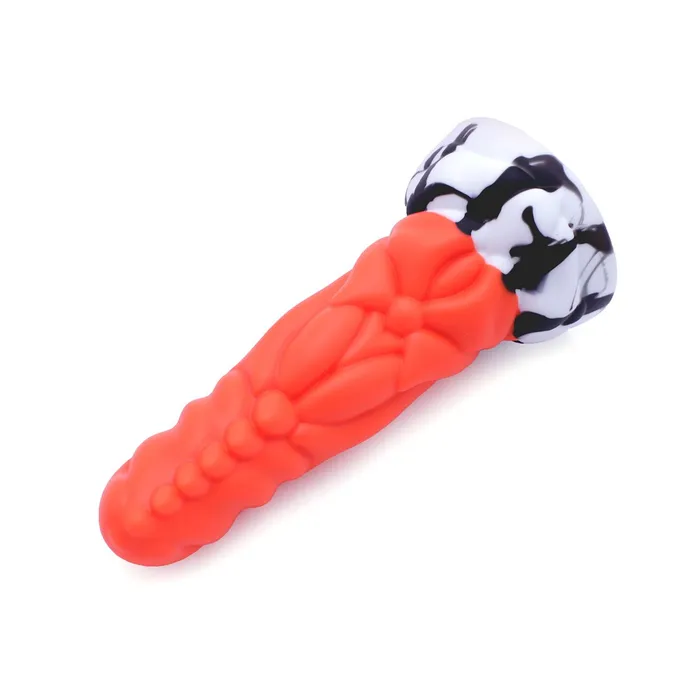 Kiotos Monstar - Dildo Beast No. 51 - Oranje/Wit/Zwart | Kiotos Monstar Dildos