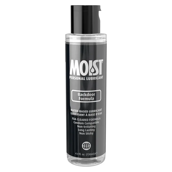 Moist Personal Lubricant Backdoor Formula 44 oz Pipedream Lubricants