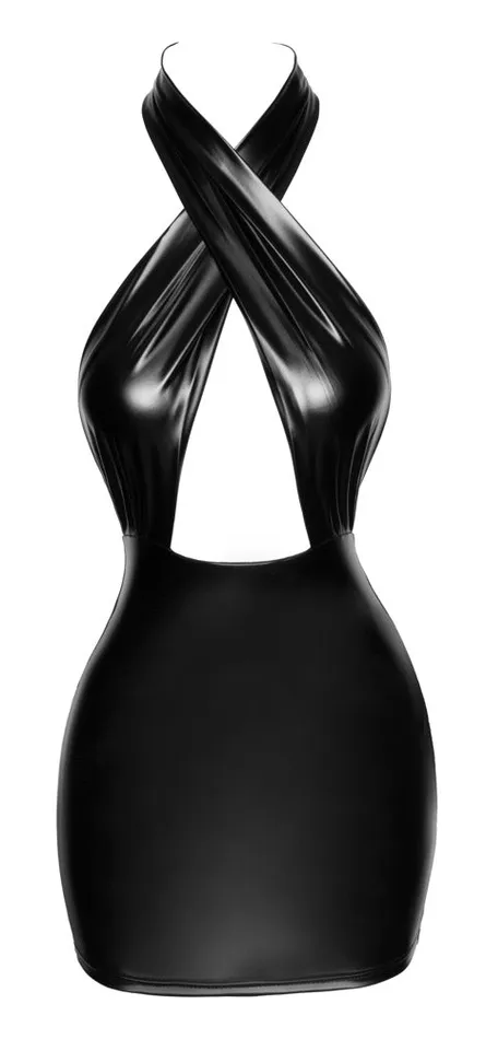 Vestitino Sexy con Top Intrecciato Al Collo | Noir Vibrators