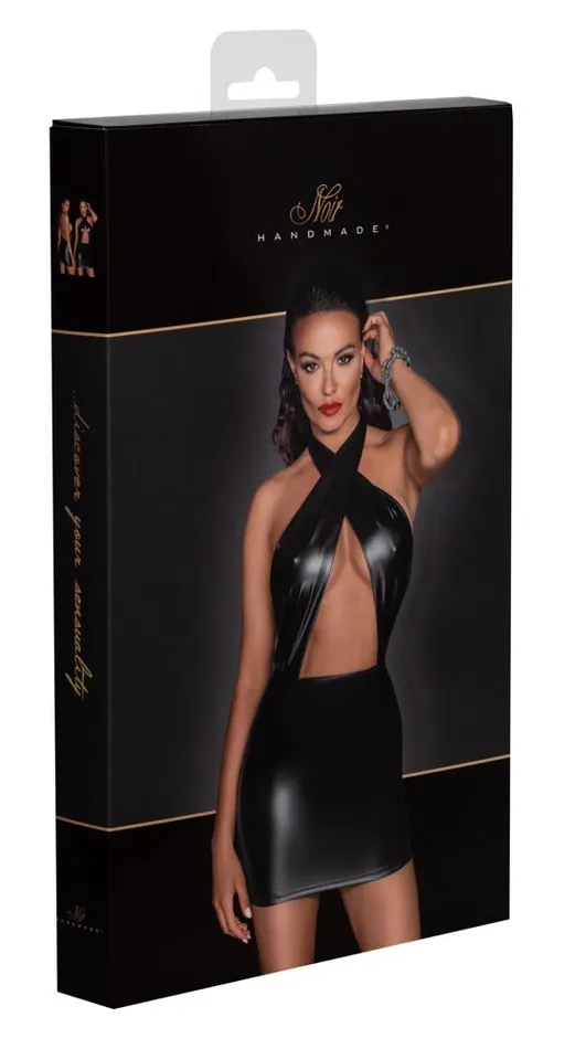 Vestitino Sexy con Top Intrecciato Al Collo | Noir Vibrators
