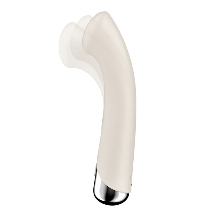 Vibratore per il Punto-G Satisfyer Spinning G-Spot 1 Bianco 23,5 x 11,7 x 7,5 cm | Satisfyer Vibrators Vibratore per il Punto-G Satisfyer Spinning G-Spot 1 Bianco 23,5 x 11,7 x 7,5 cm | Satisfyer Vibrators