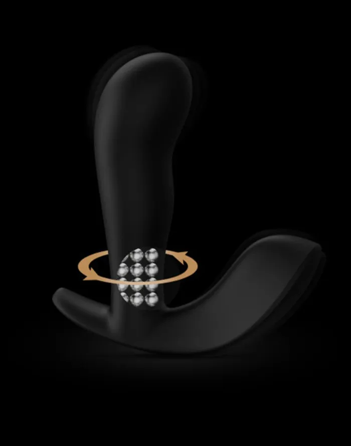 Vibrators | Dorcel Dorcel - Twist Delight - Vibrerende G-spot en Prostaat Vibrator - Zwart