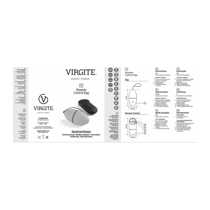 Virgite Vibrators | Uovo Vibrante Virgite Rosa Virgite Vibrators | Uovo Vibrante Virgite Rosa