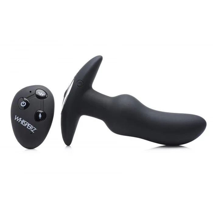 Whipserz Voice Activated 10X Vibrating Prostate Plug with Remote Control | XR Brand Male Sex Toys