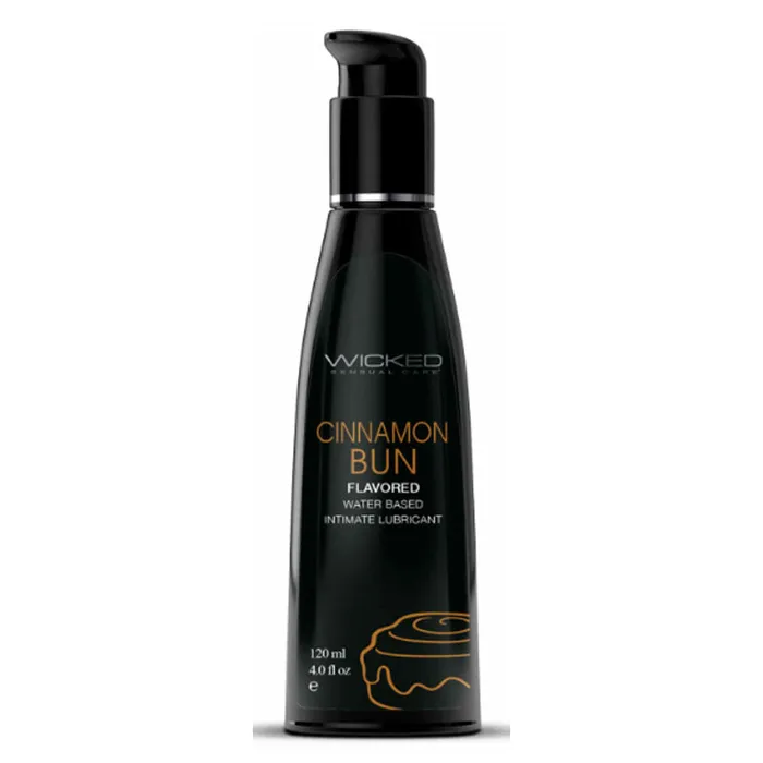 Wicked Sensual Wicked Water Based Cinnamon Bun Flavoured Lubricant | Wicked Sensual Lubricants Wicked Sensual Wicked Water Based Cinnamon Bun Flavoured Lubricant | Wicked Sensual Lubricants