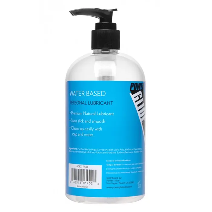 XR Brand Lubricants | Power Glide Water Based Personal Lubricant- 16.5Oz. XR Brand Lubricants | Power Glide Water Based Personal Lubricant- 16.5Oz.