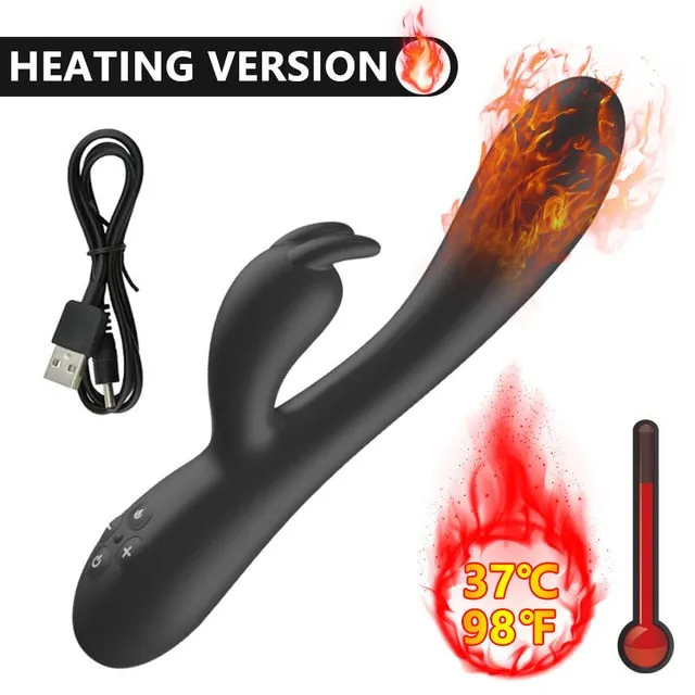 YSGLIFE Female Sex Toys | Heating Rabbit Vibrator for Woman G Spot Vagina Clitoris Stimulator Masturbator Dildo Vibrator Adult Sex Toys for Woman Adult YSGLIFE Female Sex Toys | Heating Rabbit Vibrator for Woman G Spot Vagina Clitoris Stimulator Masturbator Dildo Vibrator Adult Sex Toys for Woman Adult
